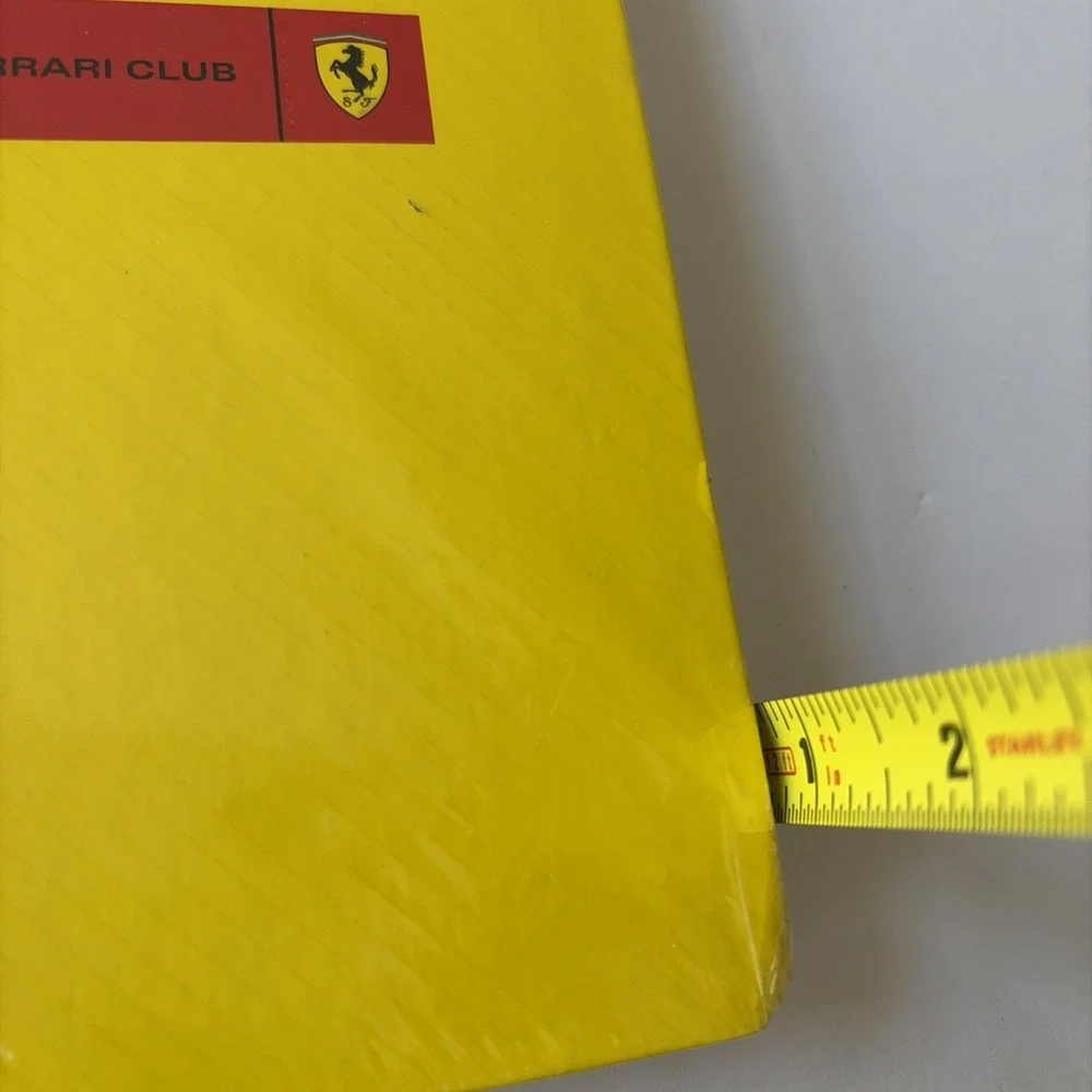 Scuderia Ferrari Club‎ Notebook Yellow Made in Italy New Sealed Official Merch